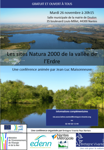 Les sites Natura 2000 de la vallée de l'Erdre | ECHOSCIENCES - Nantes ...